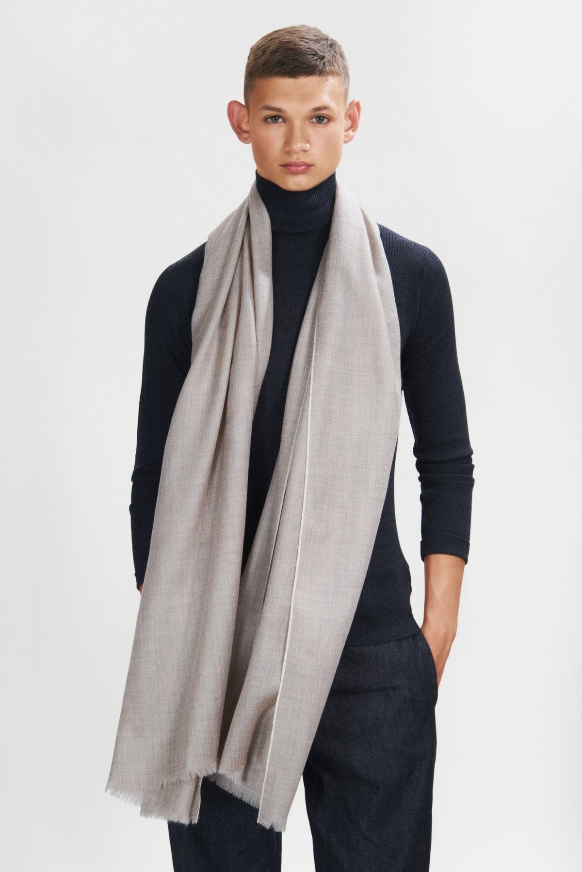 Étole Uni 2 - ÉPICE PARIS