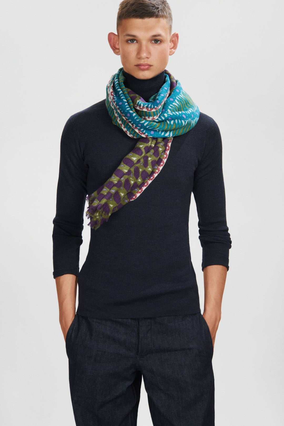ÉPICE Paris Scarf SW2519 - A Green - 20% off at the check-out